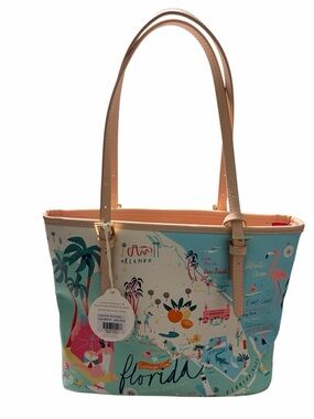 Spartina 449 Florida Small Tote NWT Retired Beach Travel Bag